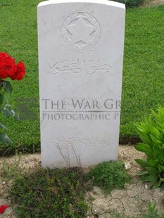 ANCONA WAR CEMETERY - MUZAFFAR KHAN, 